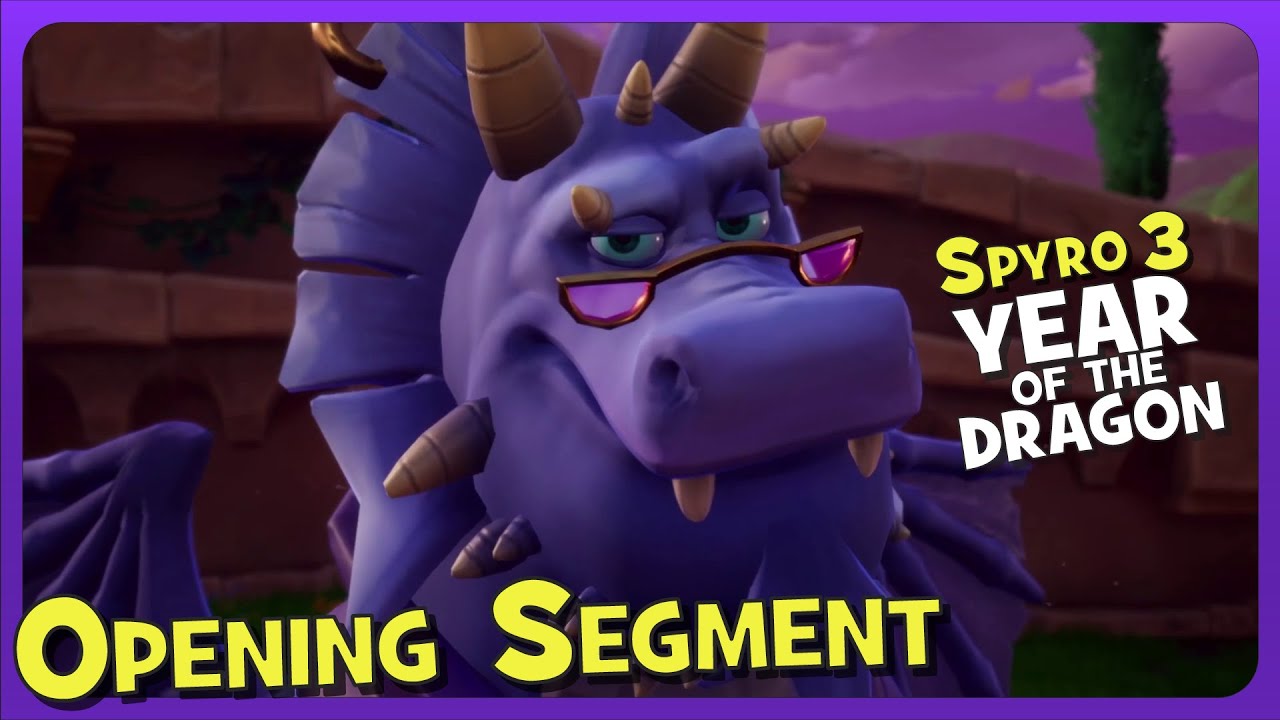Opening of Spyro 3: Year of the Dragon!