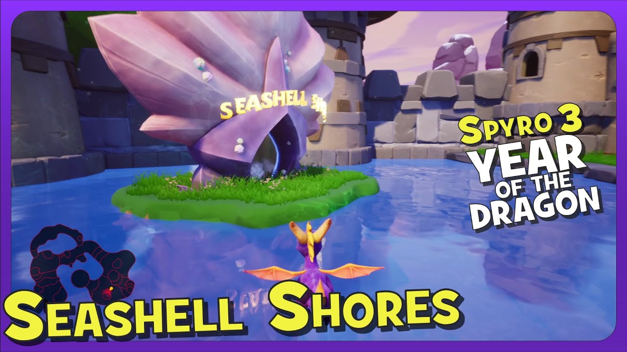 Spyro 3: Seashell Shores (Year of the Dragon!)
