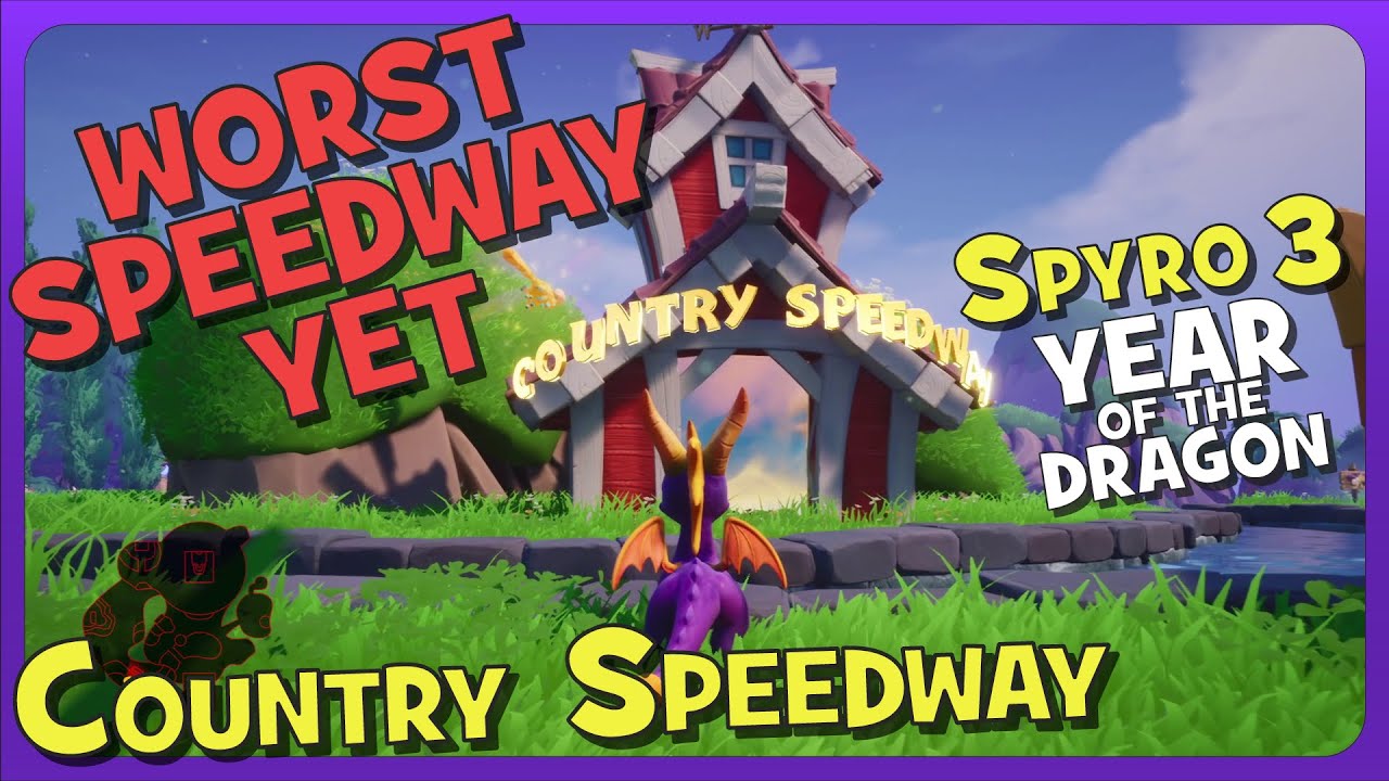 Country Speedway – WORST Spyro 3 Speedway (so far)