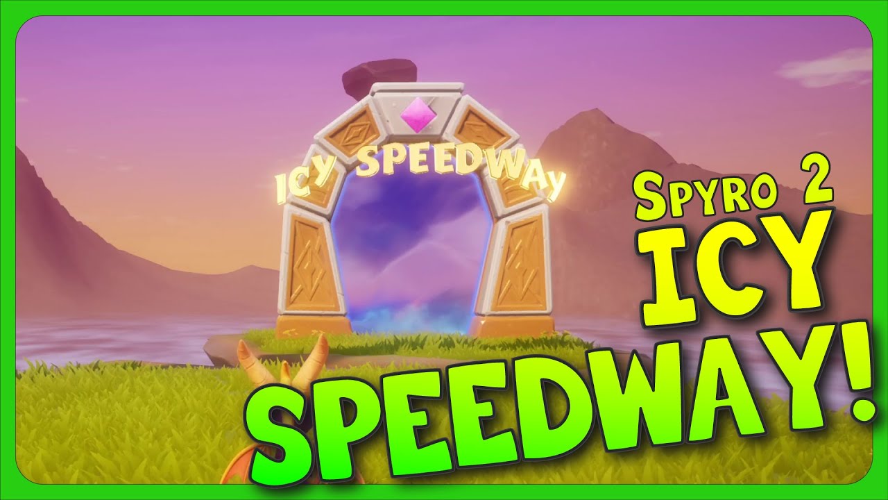 Chilling Adventures in Icy Speedway: Spyro 2’s Coolest Speedway!