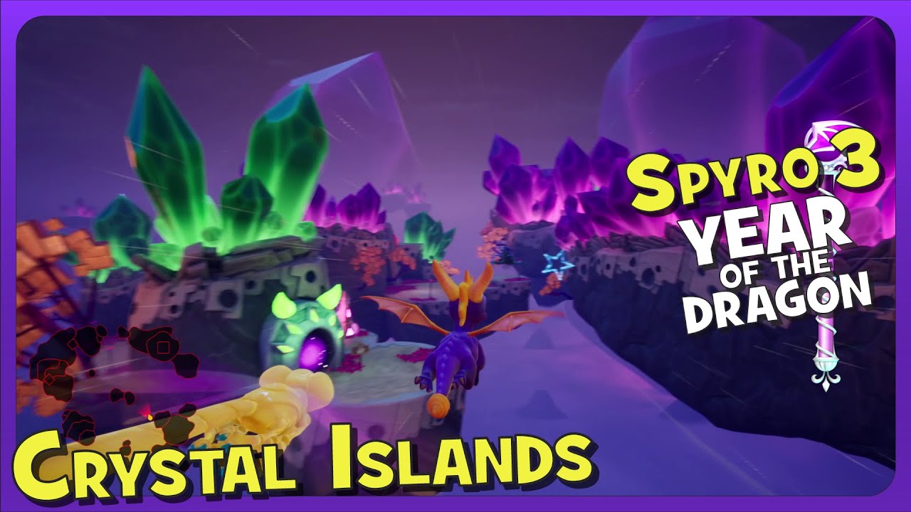 Crystal Islands – Spyro 3: Year of the Dragon!