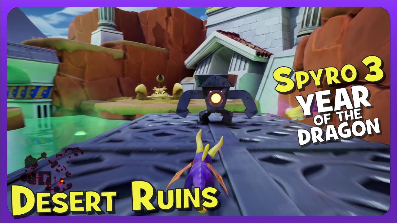 Desert Ruins – Spyro 3: Year of the Dragon!