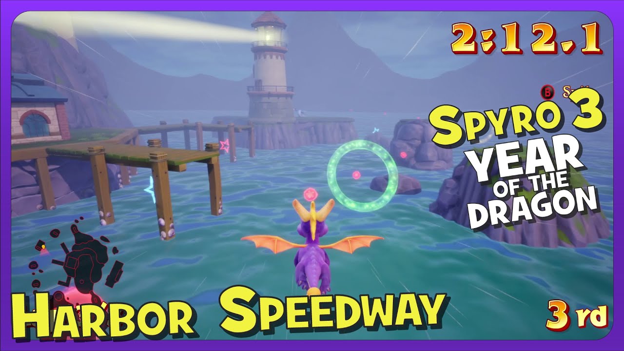Harbor Speedway – Spyro 3: Year of the Dragon!