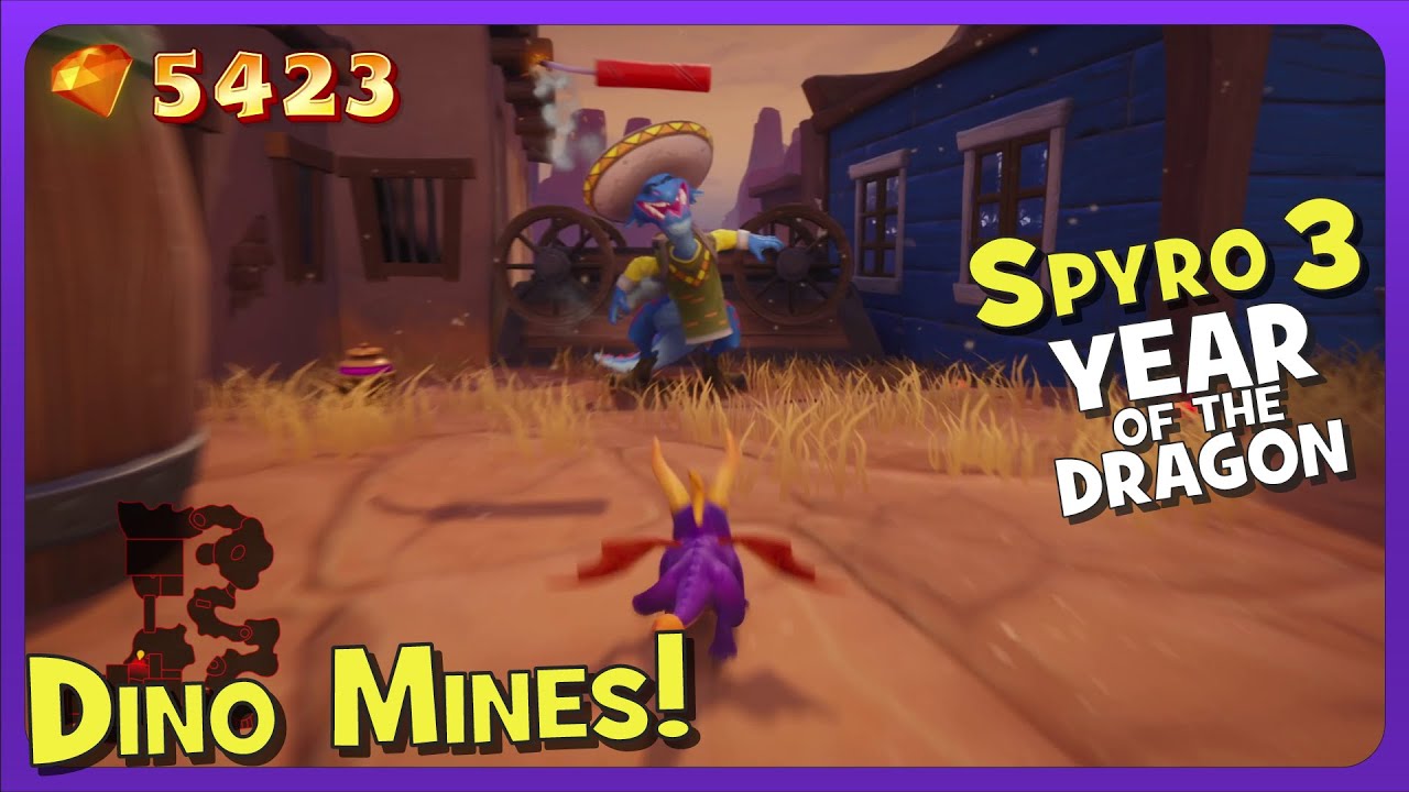 Dino Mines – Spyro 3: Year of the Dragon!