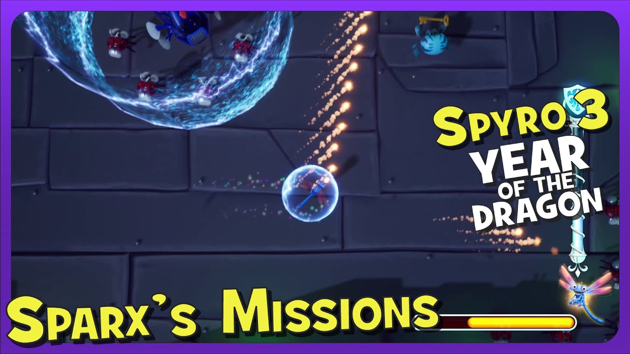 Sparx’s Missions – Spyro 3: Year of the Dragon!