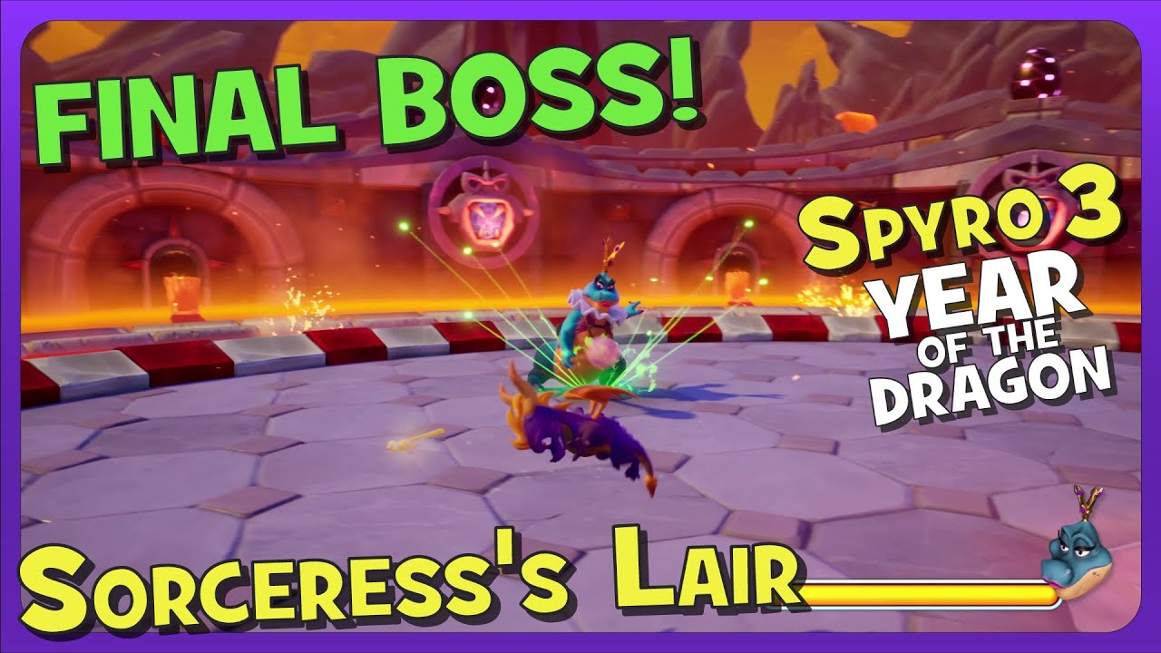 Sorceress’s Lair (+Ending Cutscene) – Spyro 3: Year of the Dragon!