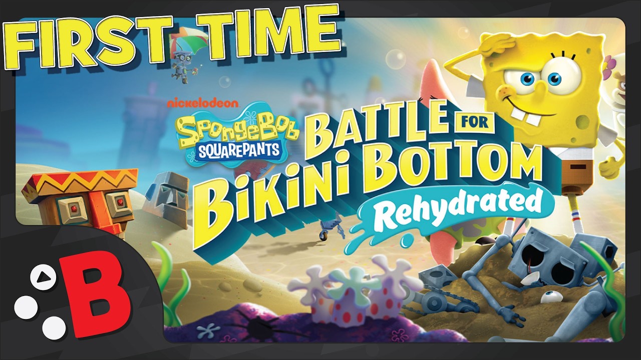 Jellyfish Fields – First Time Playing SpongeBob SquarePants: Battle for Bikini Bottom – Rehydrated