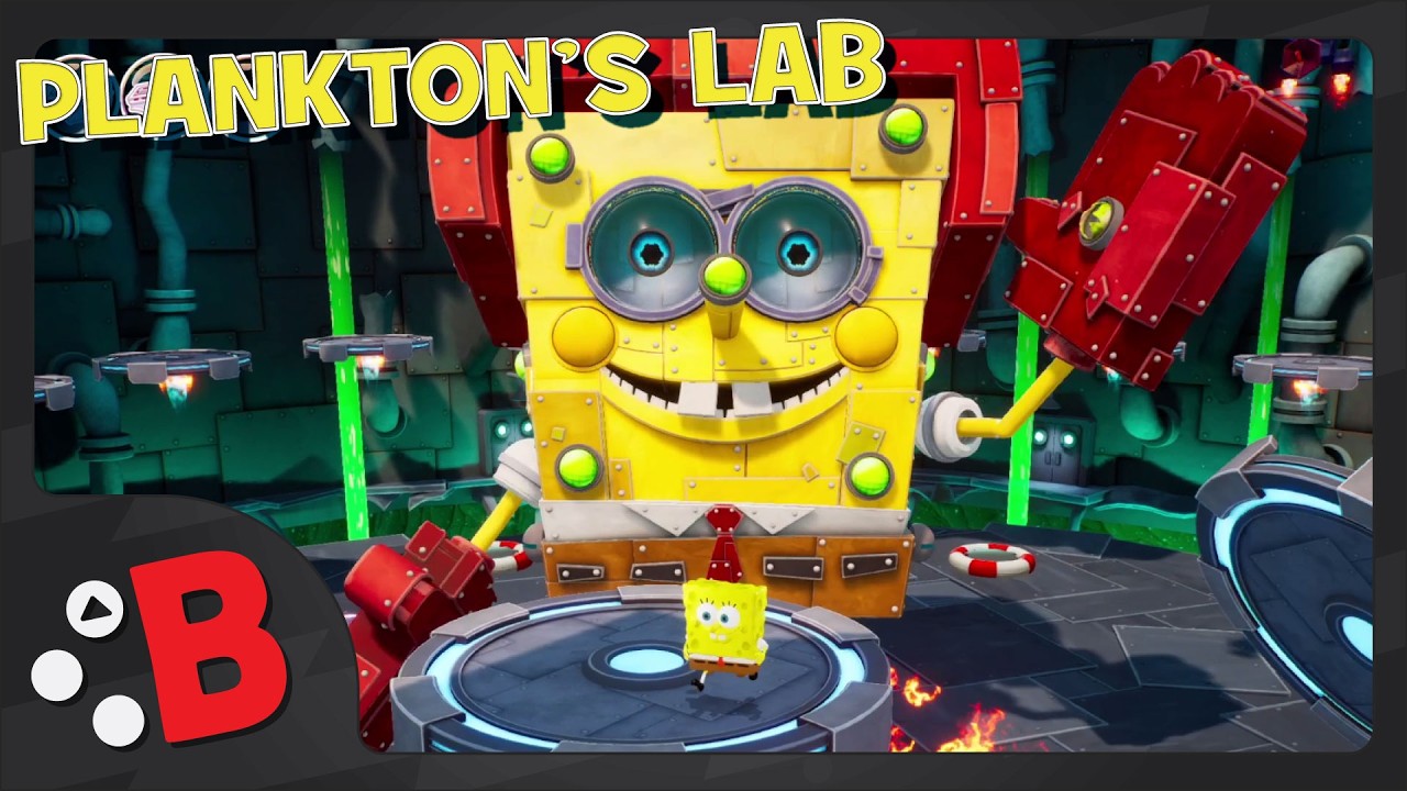 Plankton’s Lab – The End of SpongeBob SquarePants: Battle for Bikini Bottom