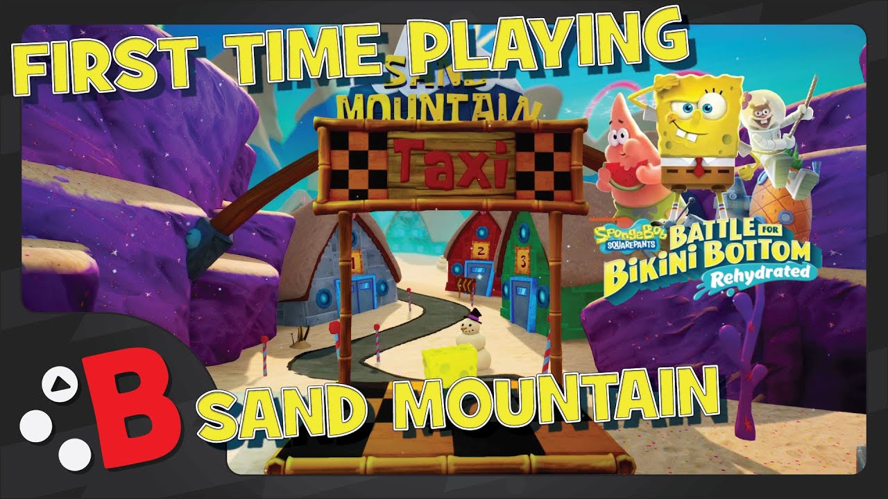 Sand Mountain – SpongeBob SquarePants: Battle for Bikini Bottom