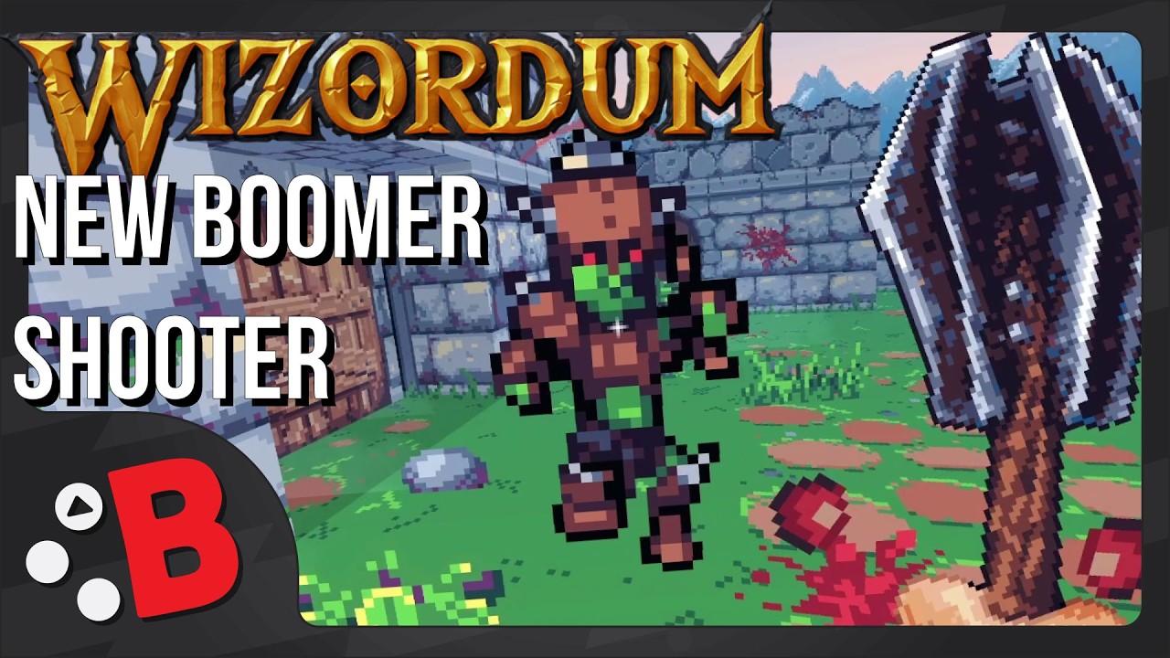 First Look at Wizordum (New Boomer Shooter)