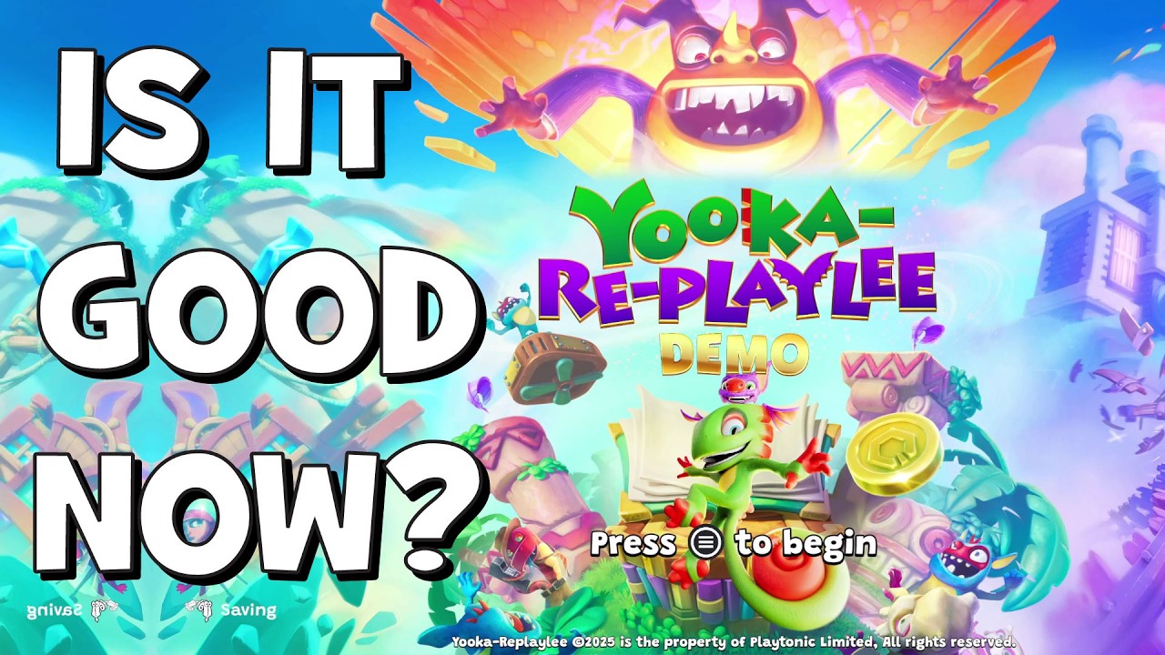 First Look at Yooka Re-Playlee Demo