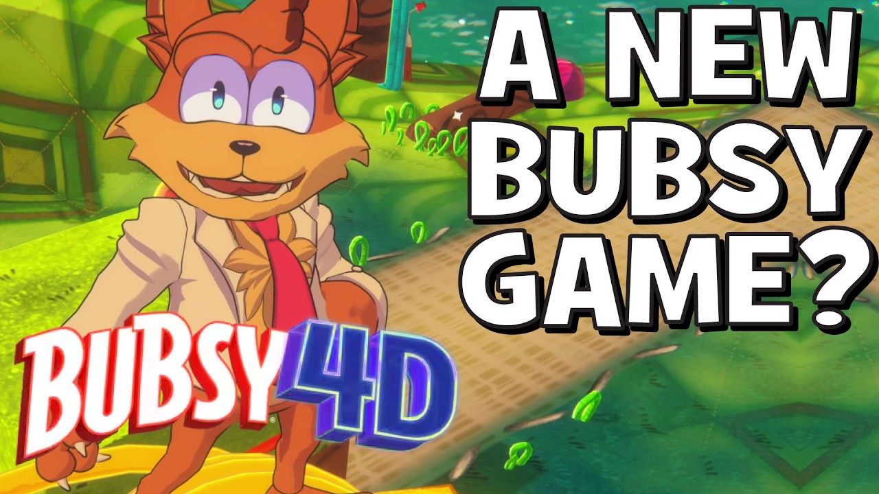 Why is there a new Bubsy game in 2025? | Bubsy 4D First Look
